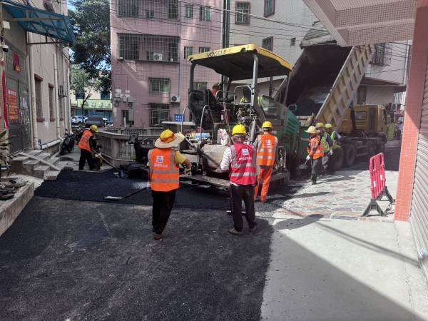 中建七局国际公司乡村振兴人居环境项目正式通车