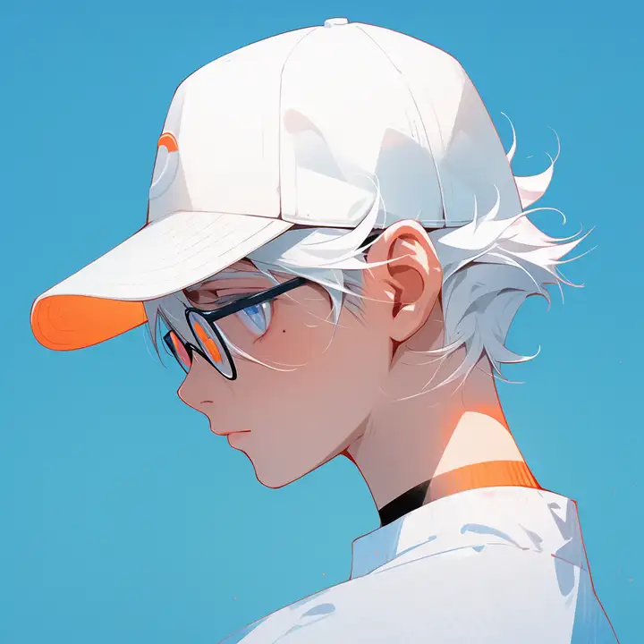Image [9]-Minimalist flat anime-style couple avatars (male and female)-VyPrompt