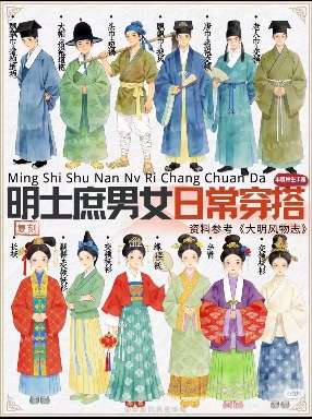 Harith浩先森 的想法: 明朝士庶男女的主流穿搭服饰 | 男子服饰(士/庶) 1. 道袍/直裰:士人日常核心。交领右衽,长至脚踝,宽… - 知乎