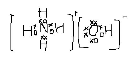 nh361h2o的电子式是什么有人说是共价化合物有人说是离子化合物求