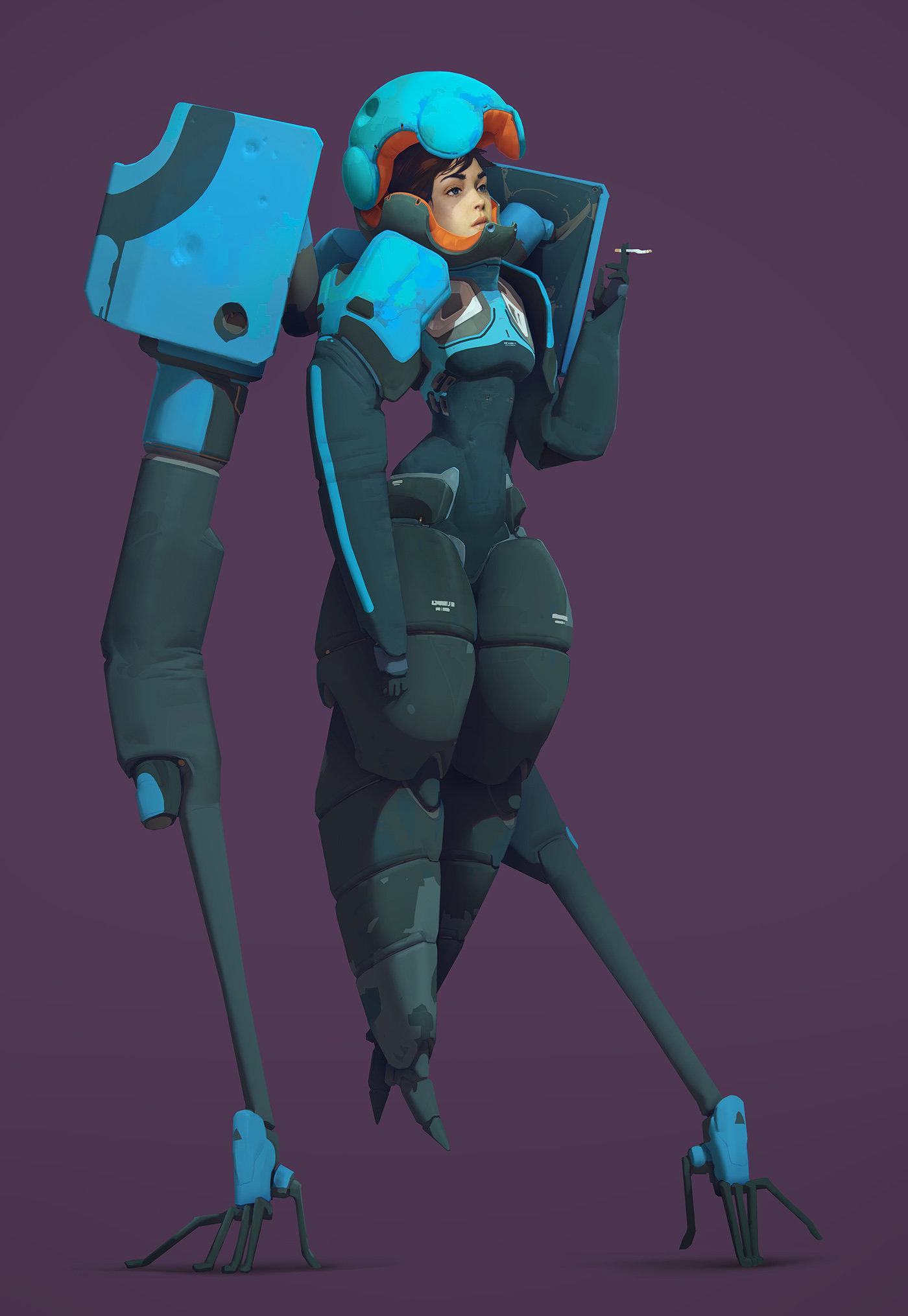 有哪些风格特别且大胆的 cg 画手? - 知乎