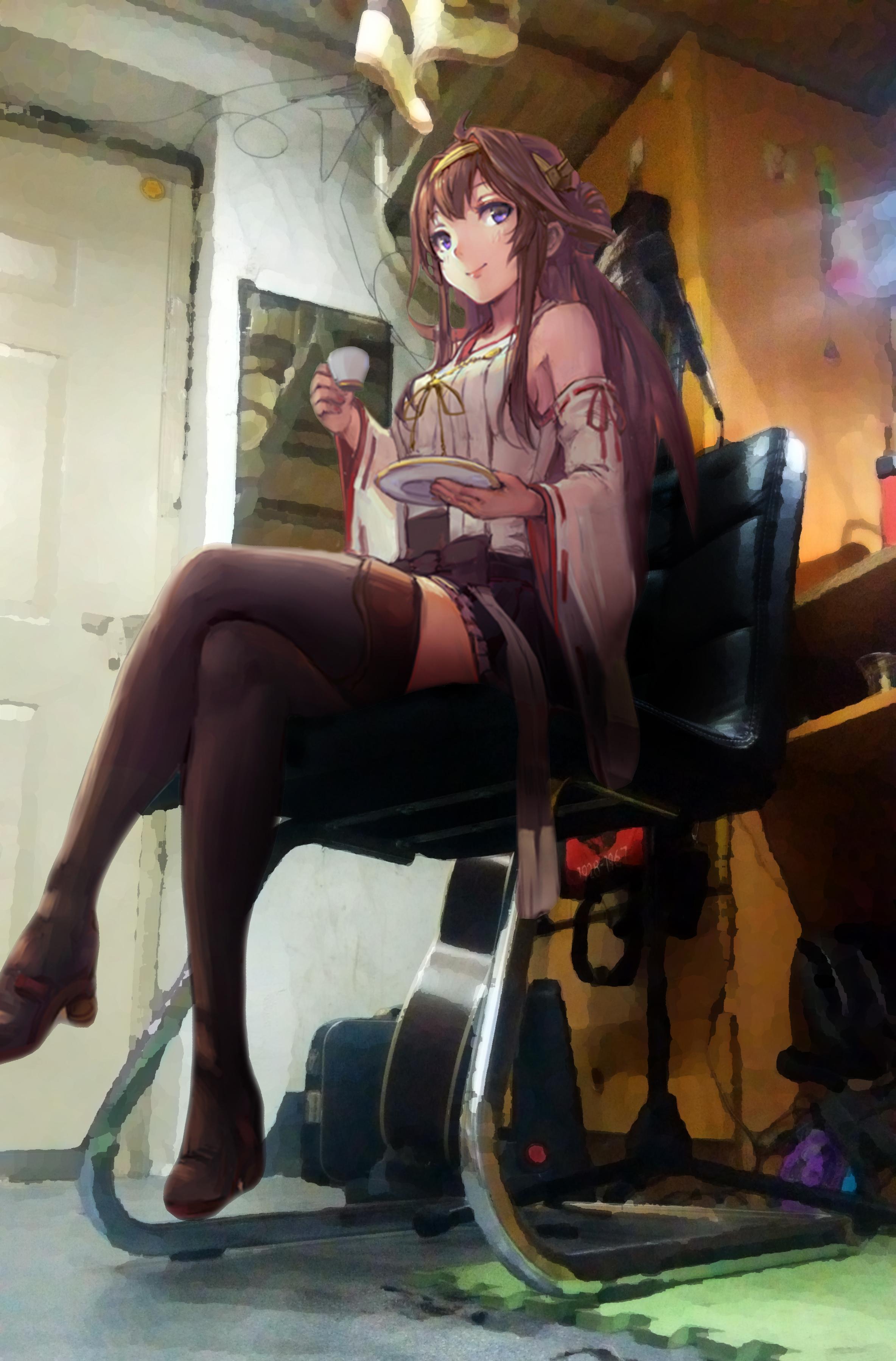 如何p出这种动漫人物融入现实的图片? - 知乎