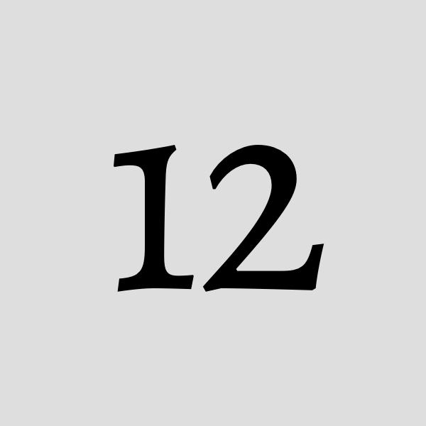 用阿拉伯数字"12"设计一个头像,怎样最好看? - 知乎
