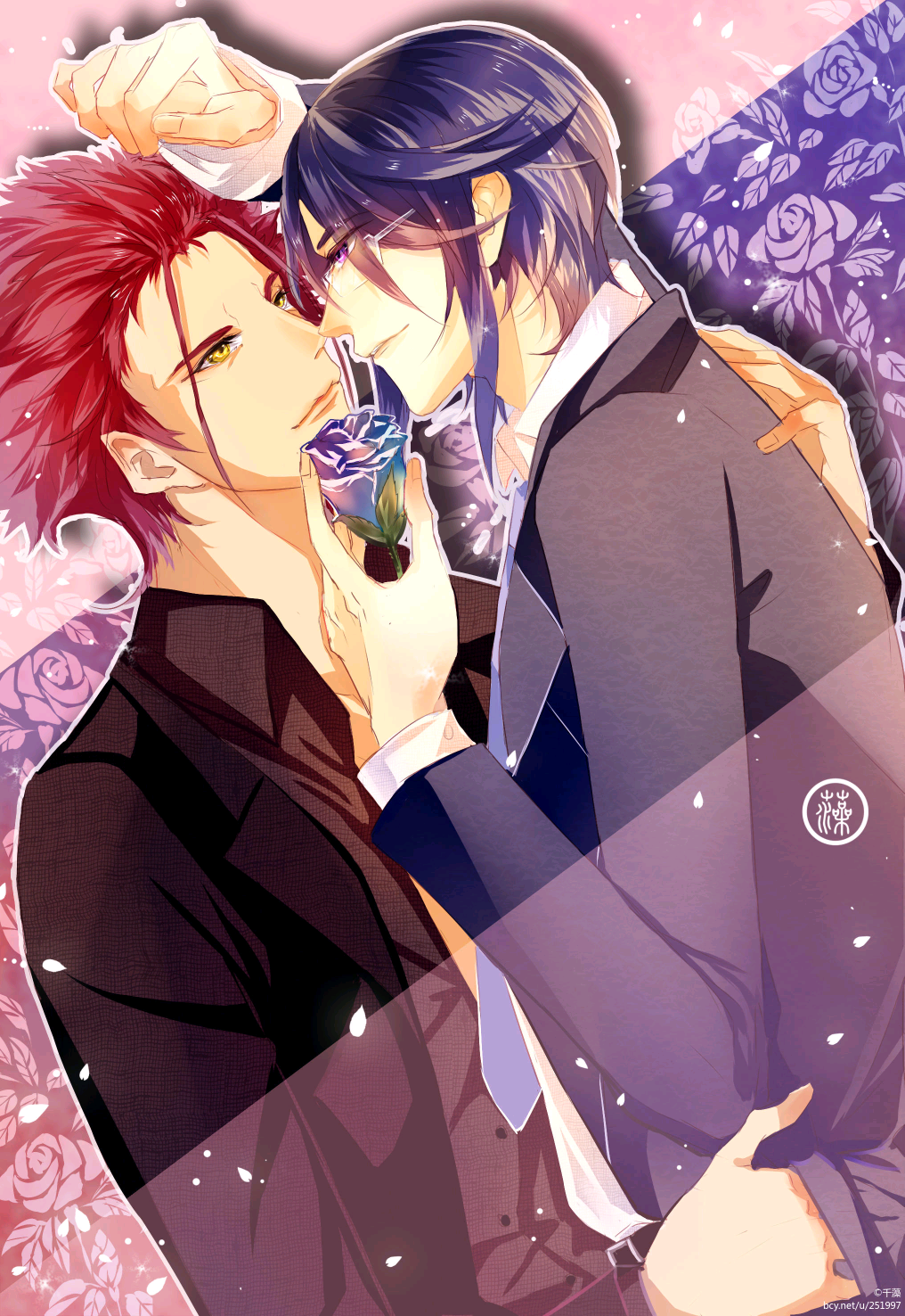 动漫中有哪些著名的红蓝cp