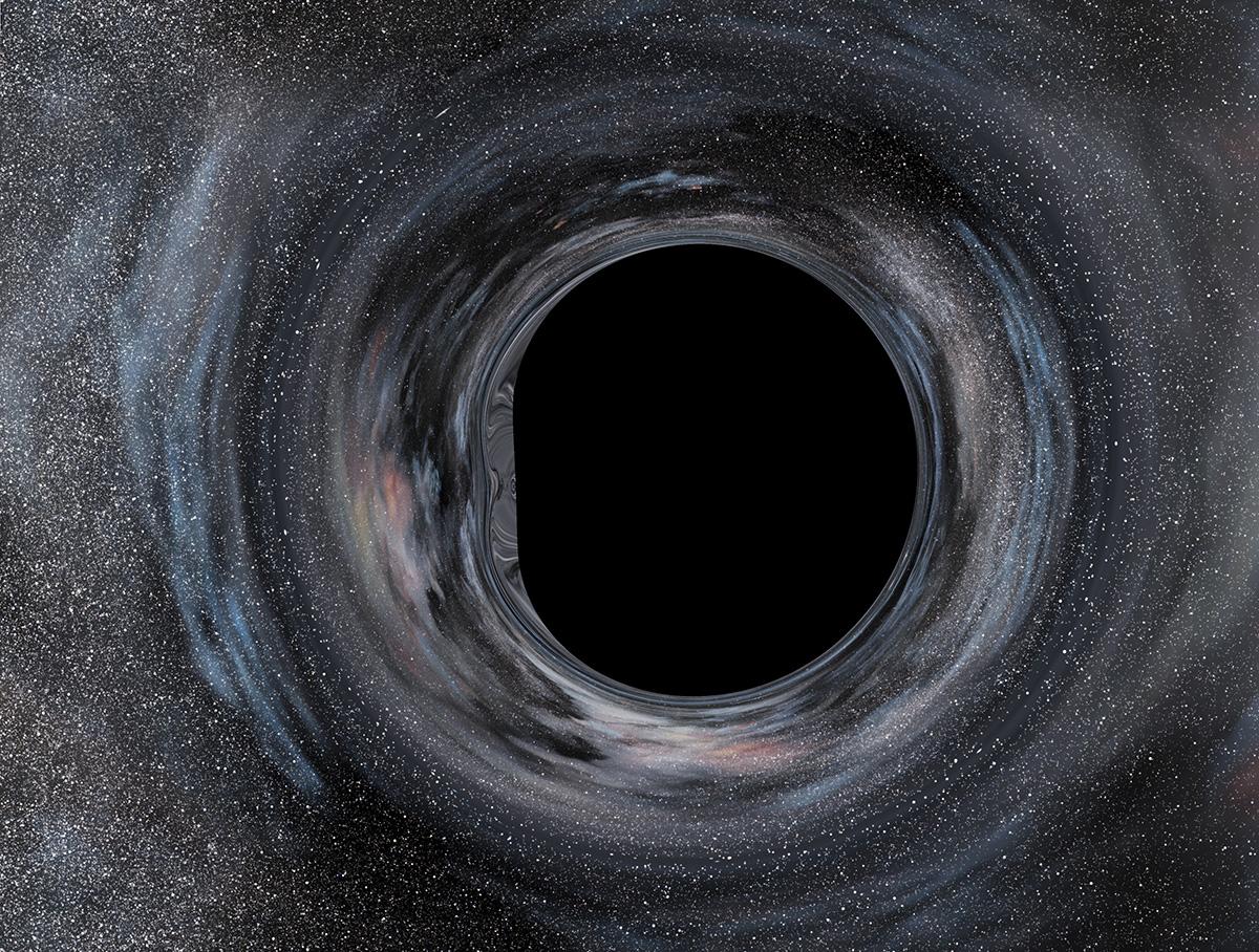 人类首次“看见”的那个黑洞，天文学家拍到了全景图