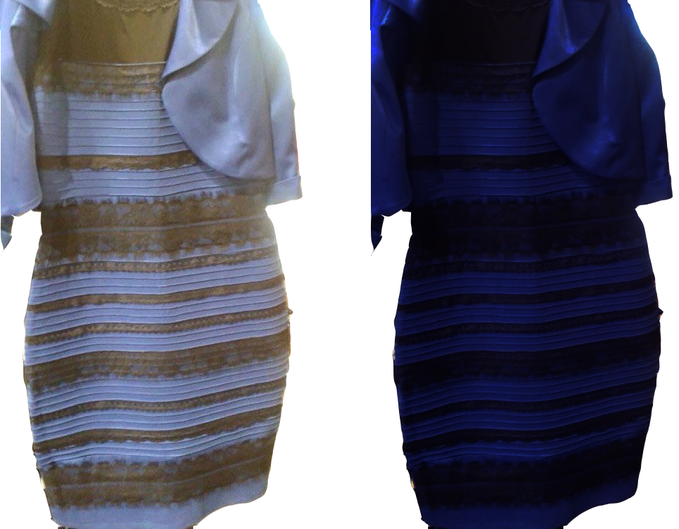 这条裙子的颜色是白金还是黑蓝?为什么争议如此大? - 知乎