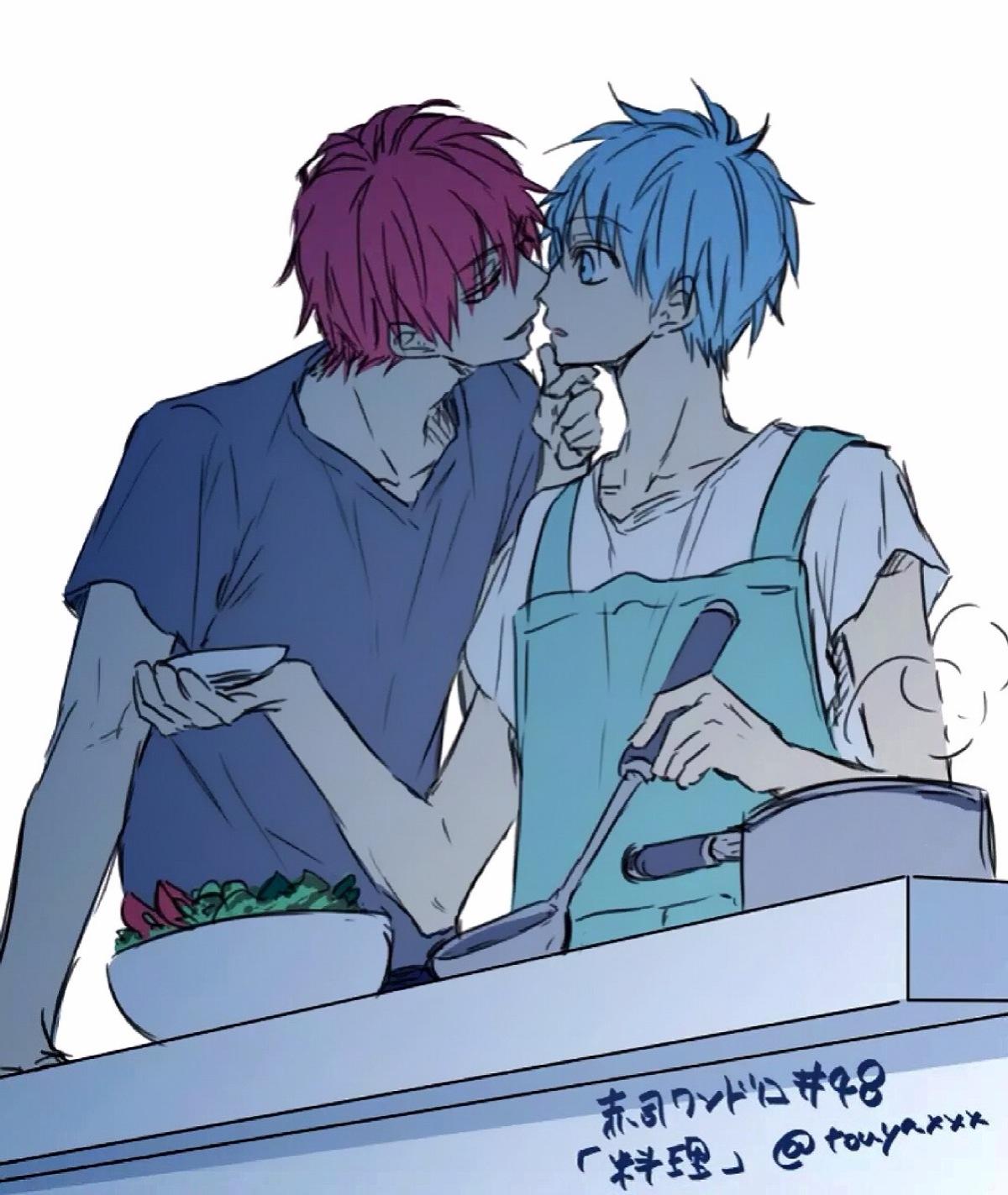 动漫中有哪些著名的红蓝cp