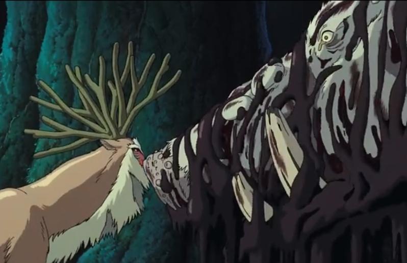 幽灵公主中山兽神代表什么