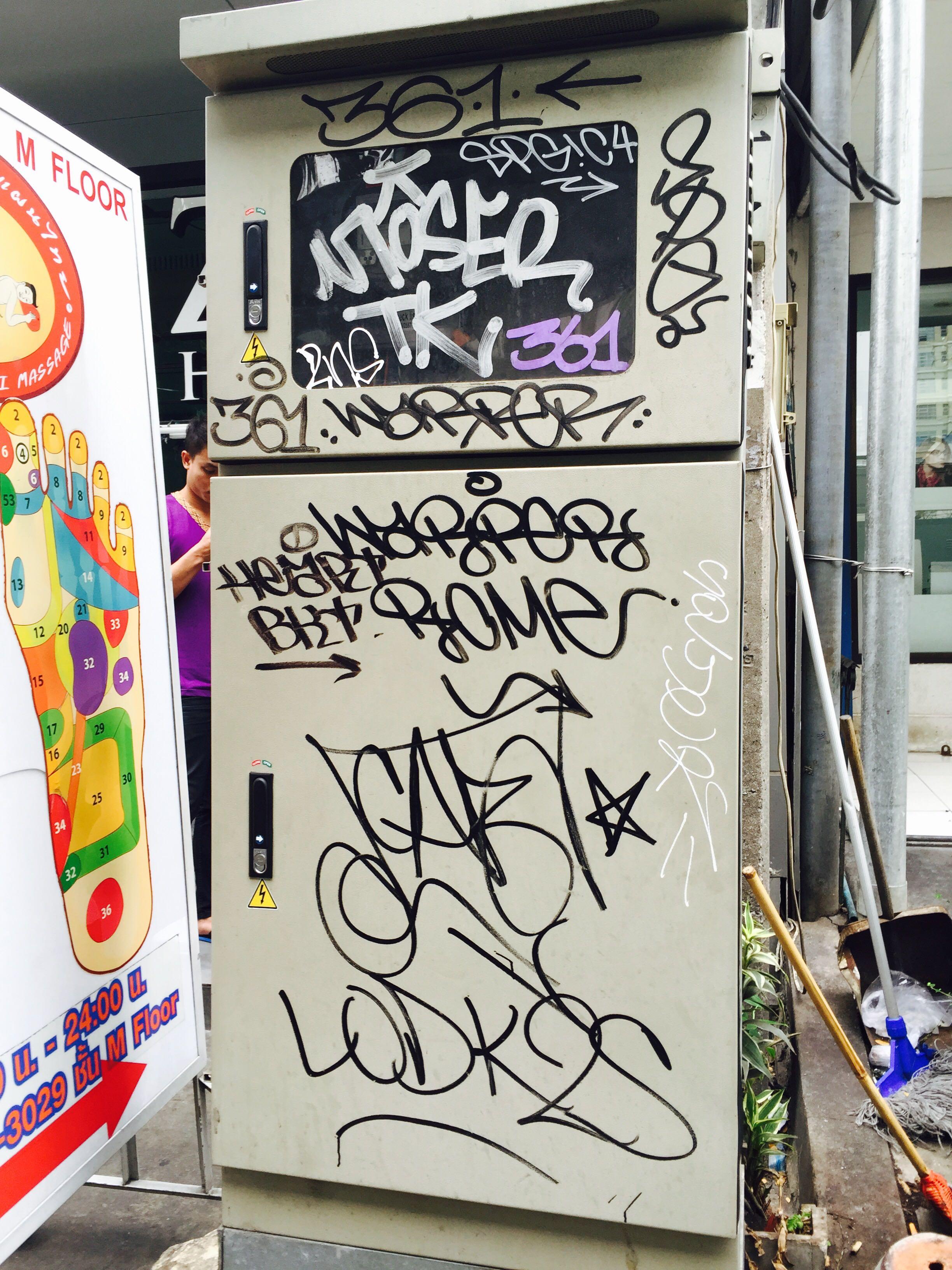 街头涂鸦为什么全球都是类似的字体和风格? - 知乎