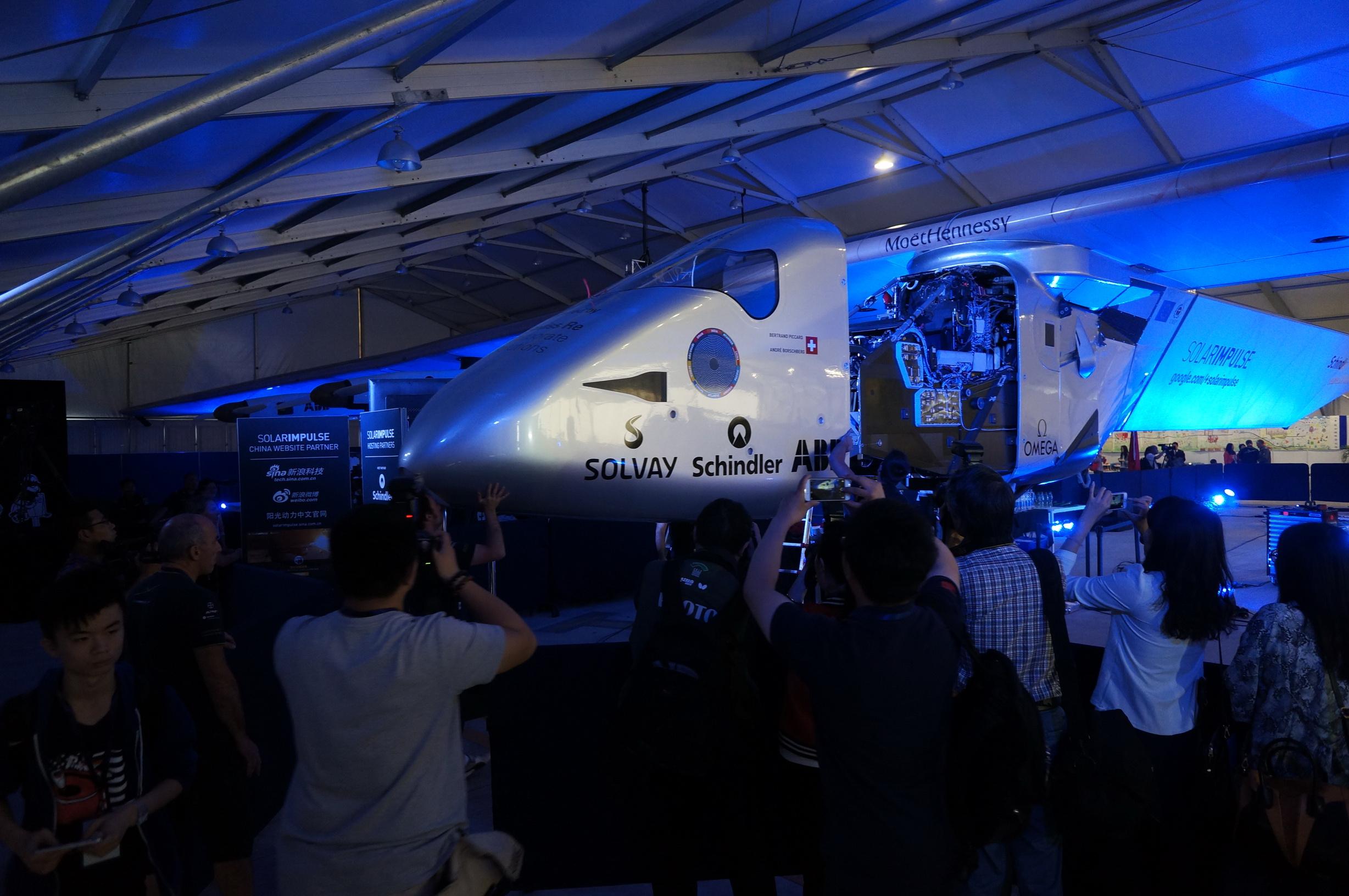 近距离接触阳光动力2号solarimpulse2是一种怎样的体验