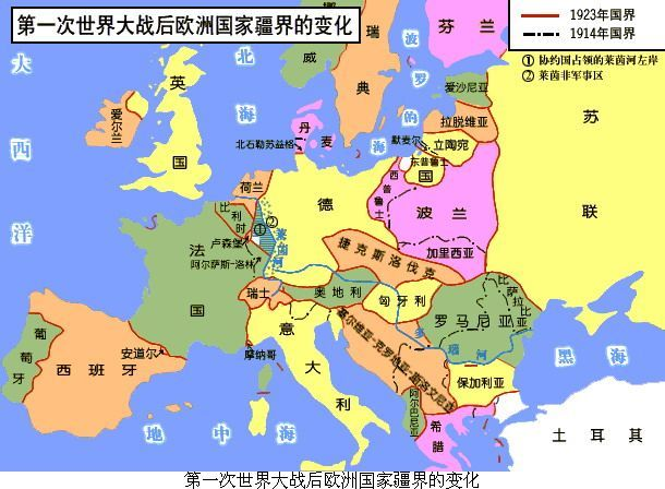 西欧怎么有这么多小国家