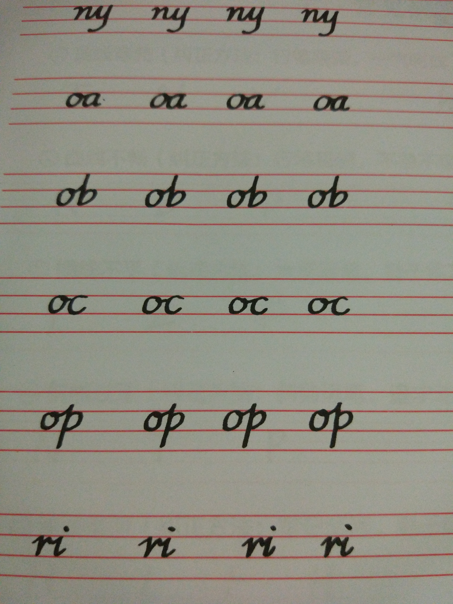 英语意大利体中oa,ob,oc等o开头的连写要怎么写? - 知乎