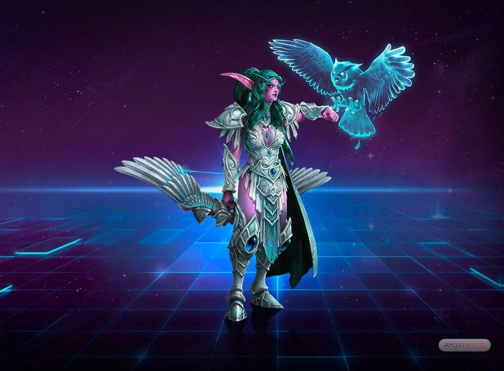 为什么魔兽争霸里面,玛维影之歌,伊利丹怒风,还有格罗姆地狱咆哮,他们