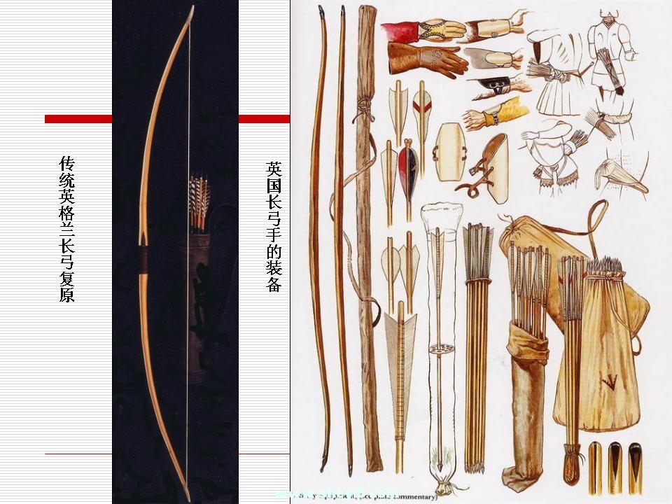 中国和英国弓箭的区别是什么