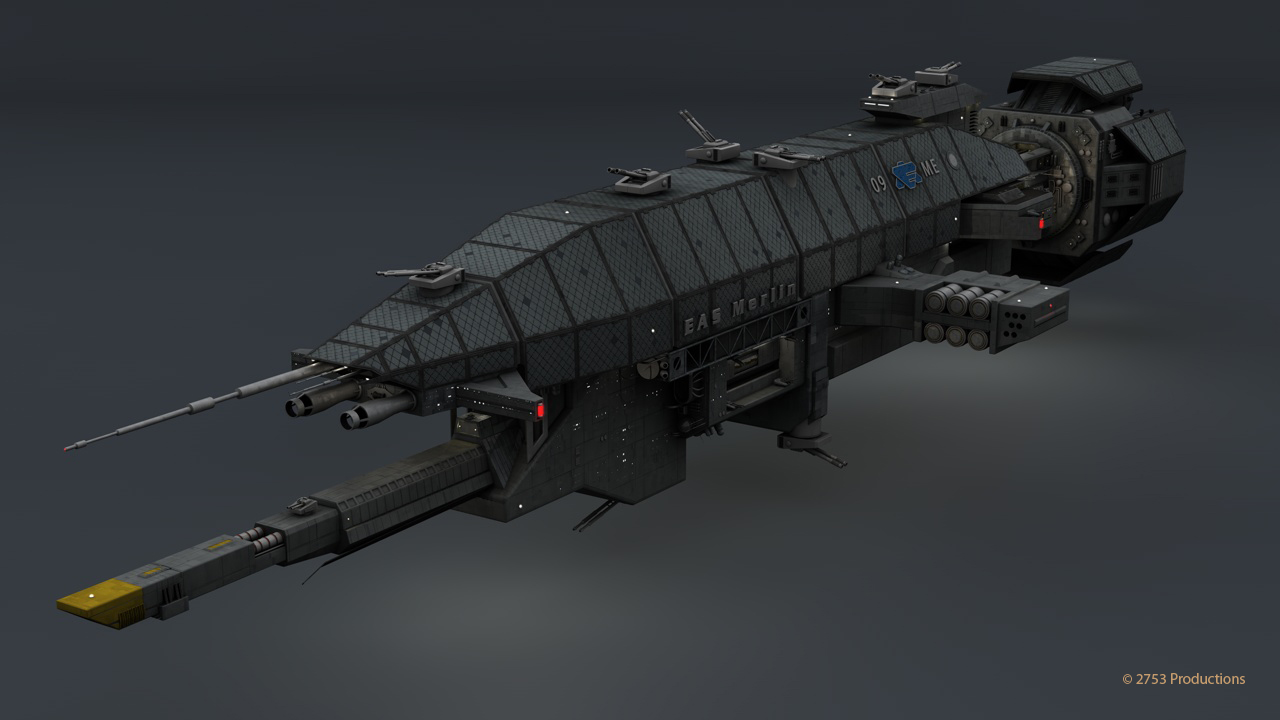 各位觉得一艘科幻架空世界的星舰该怎么设计呢