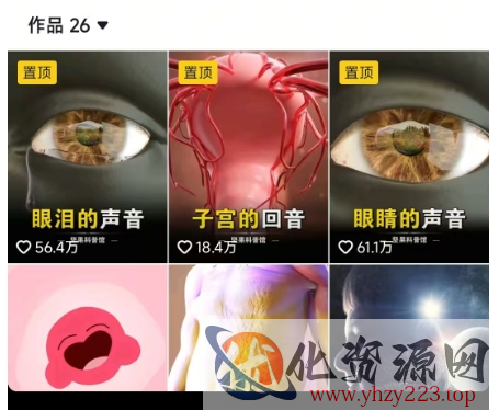 抖音坚果3D动画科普项目，撸视频号分成和抖音伙伴计划，适合零基础小白