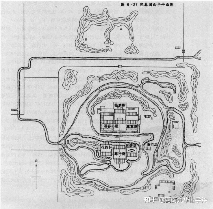 《中国古典园林史》经典园林平面图-画图题必备素材 - 知乎
