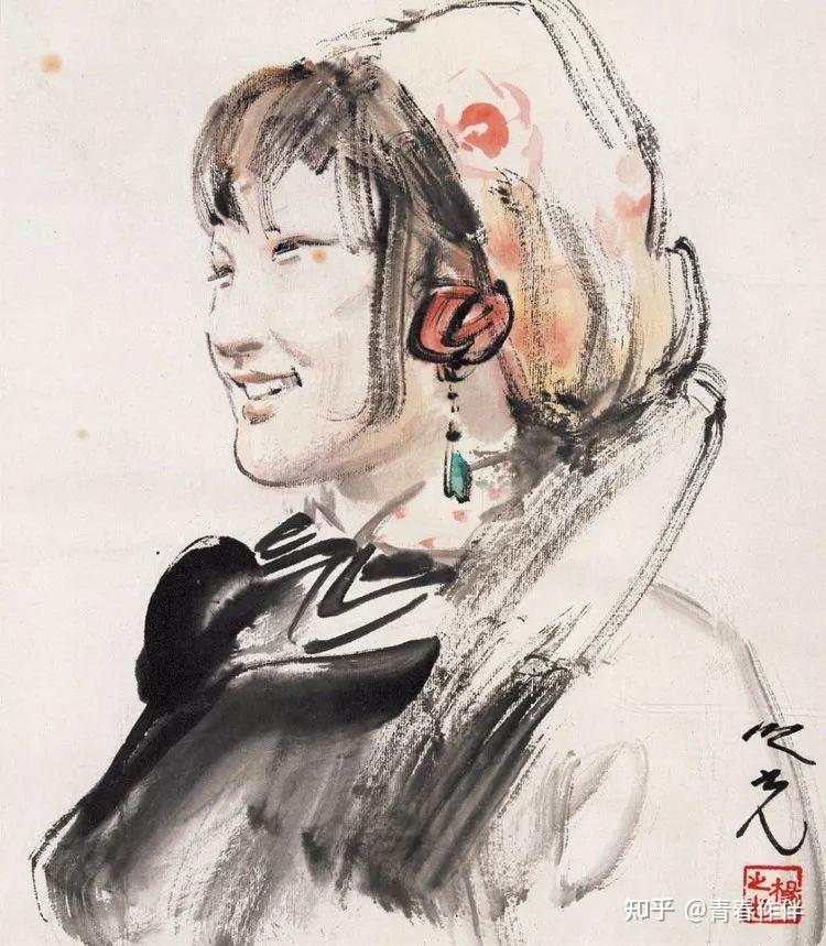 杨之光的人物画，真美！ - 知乎