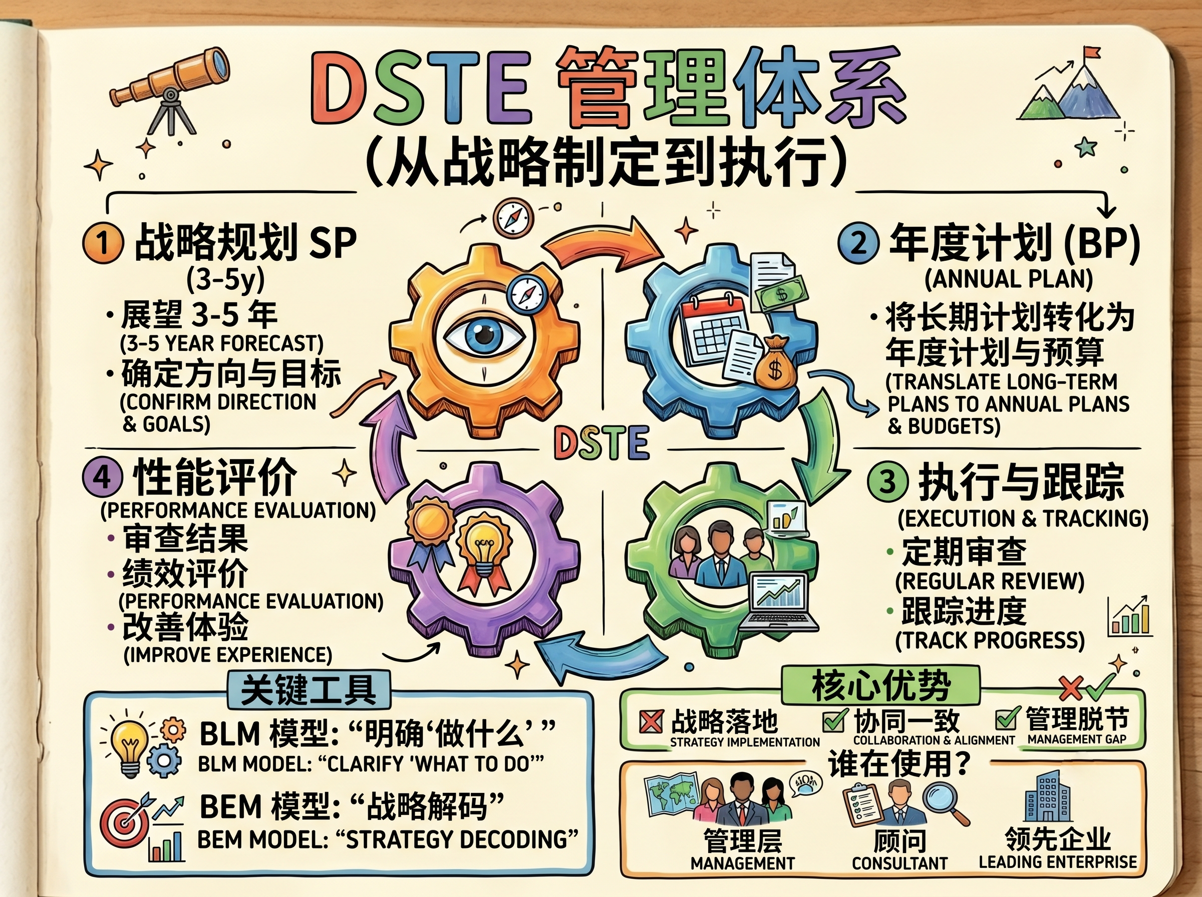 一文讲透：什么是DSTE？华为从战略到执行核心管理流程 - 知乎