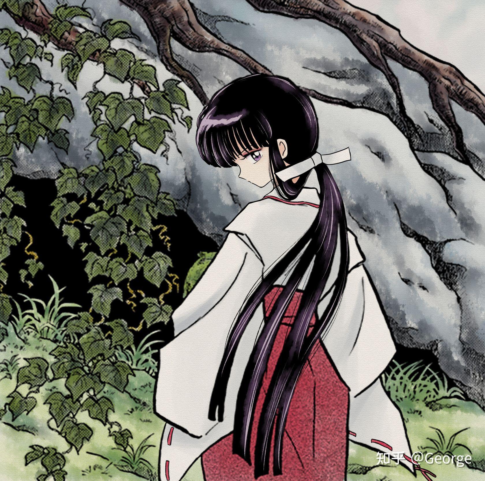 求推荐犬夜叉的桔梗头像? - 知乎