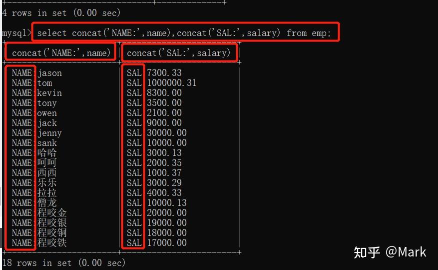 11,SQL语句之表中关键字查询 - 知乎