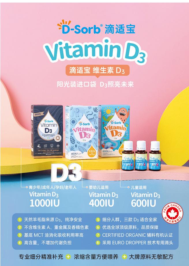 维生素D3新品上市，全面升级引领新潮流. - 知乎