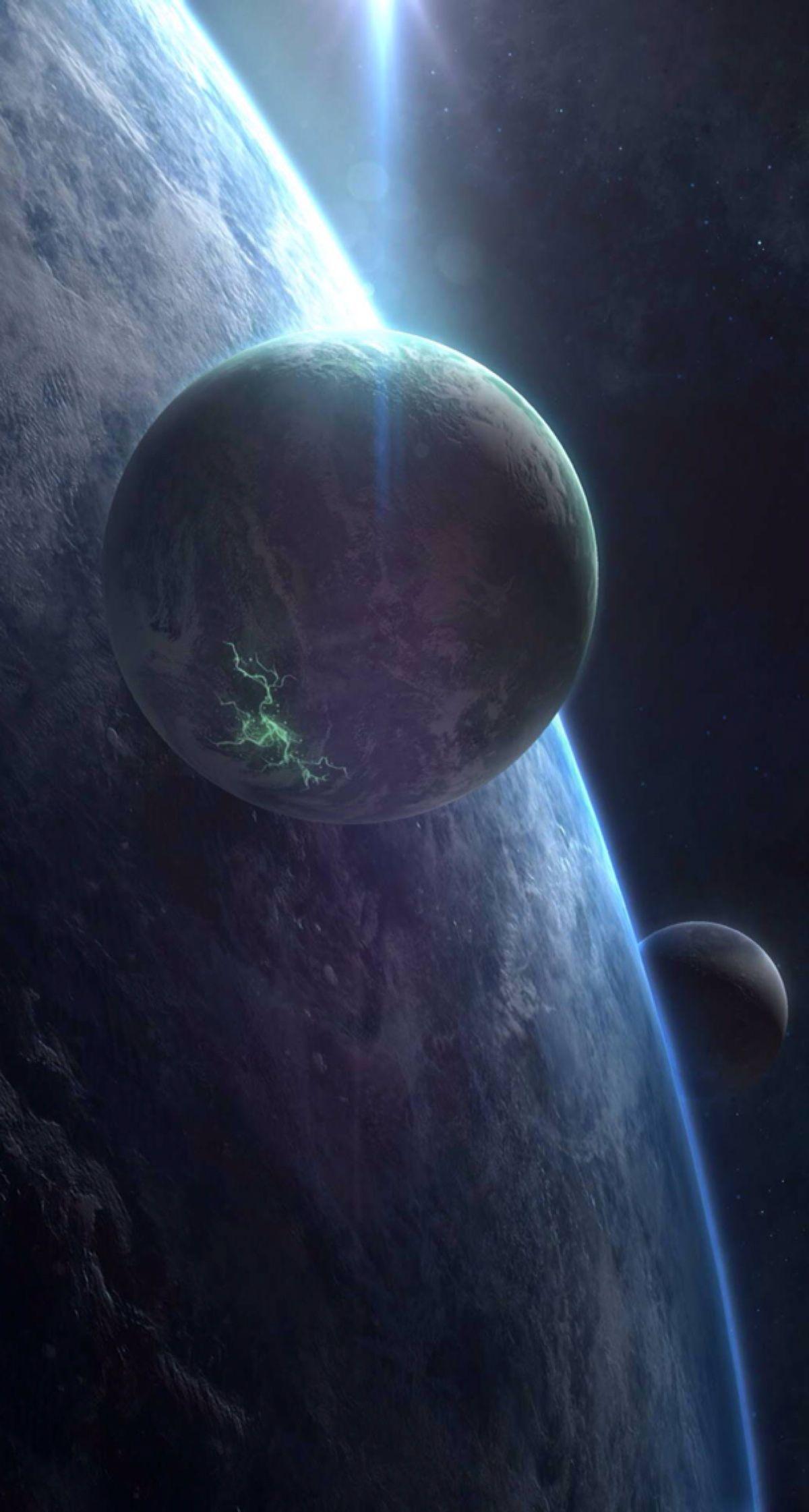 有没有很震撼的宇宙或者科幻壁纸? - 知乎