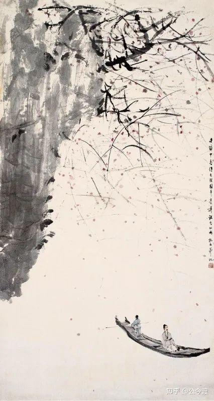 傅抱石山水画- 知乎