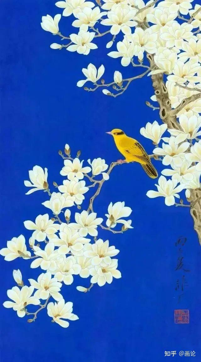 历代名家笔下的玉兰花,美不胜收 - 知乎