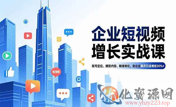 企业短视频增长实战_wwz