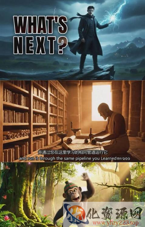 AI人工智能电影制作技巧及后期完整终极指南：零成本学技能，碎片时间副业增收