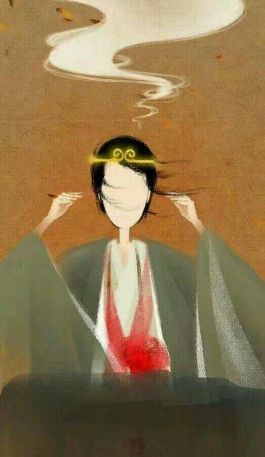 谁有大话西游紫霞至尊宝的水墨画