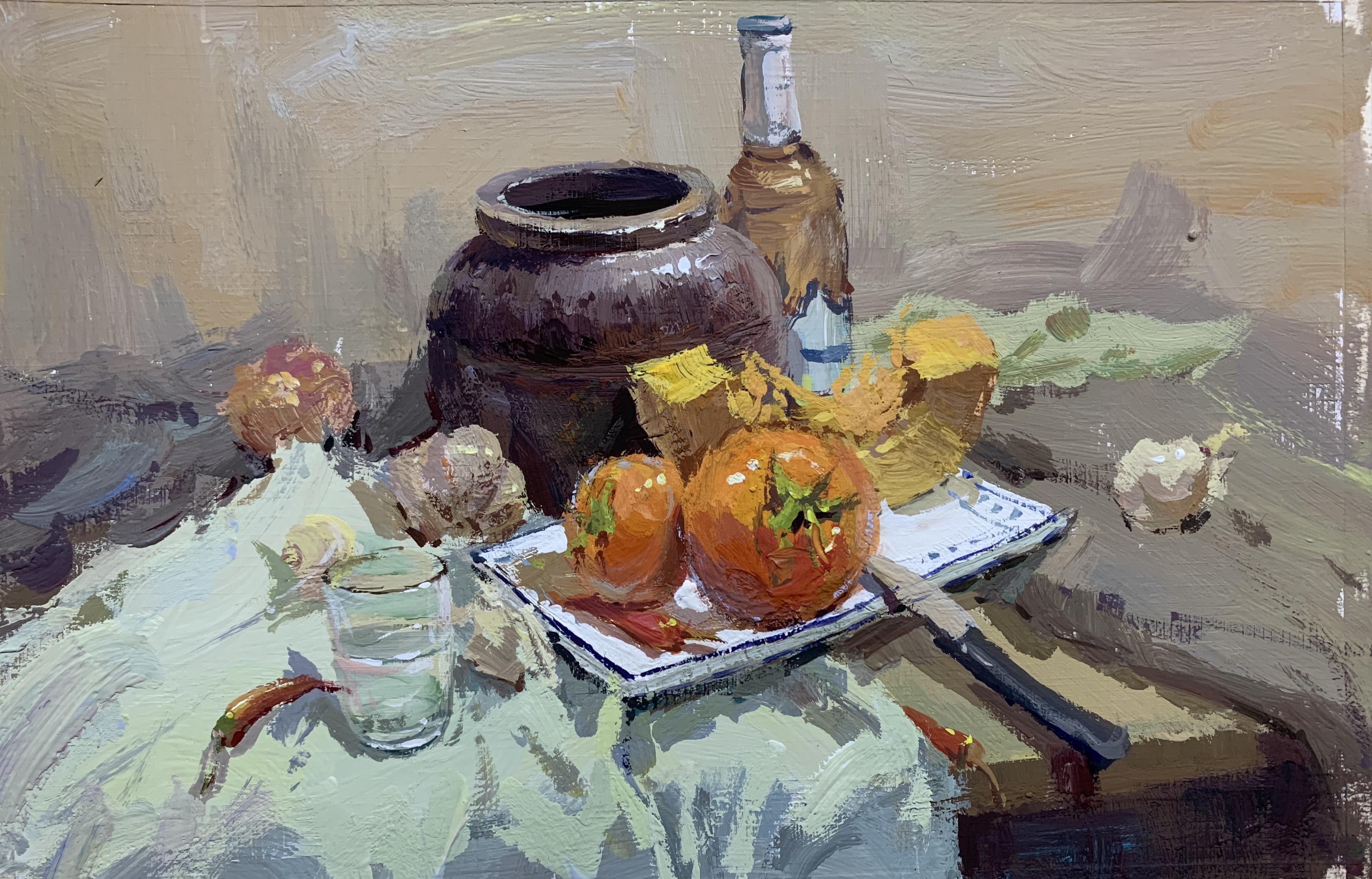 色彩静物作画步骤 知乎