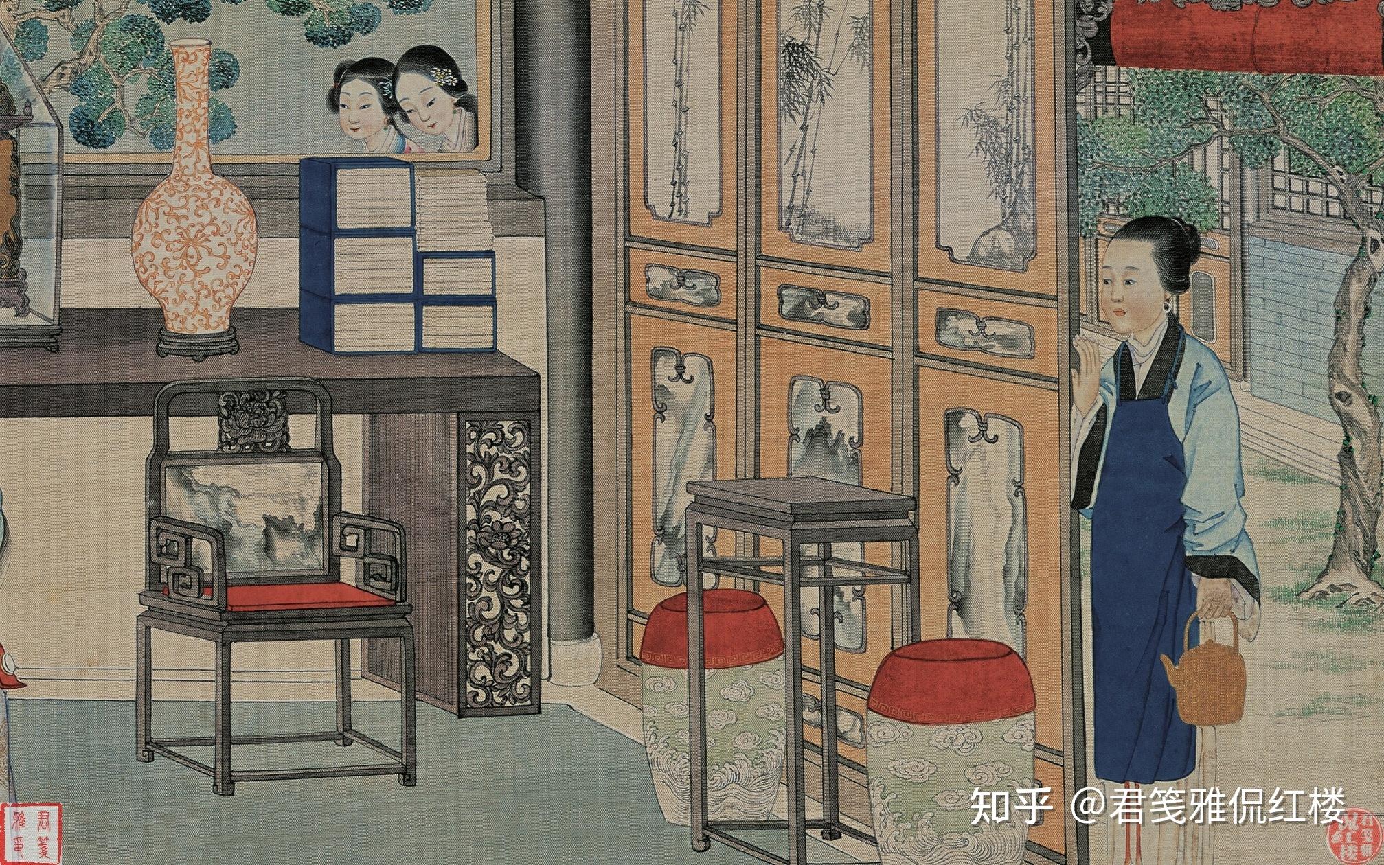 红楼梦:大观园婆子把守的角门,为什么成为丫头和小厮们的泄欲口 - 知乎