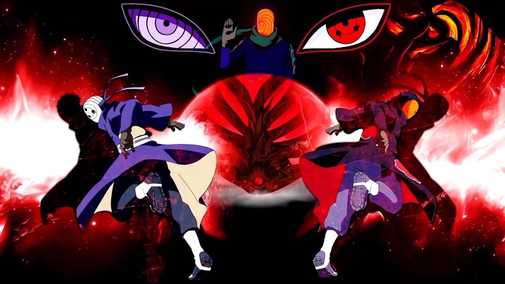 能分享一些火影晓组织手机壁纸吗