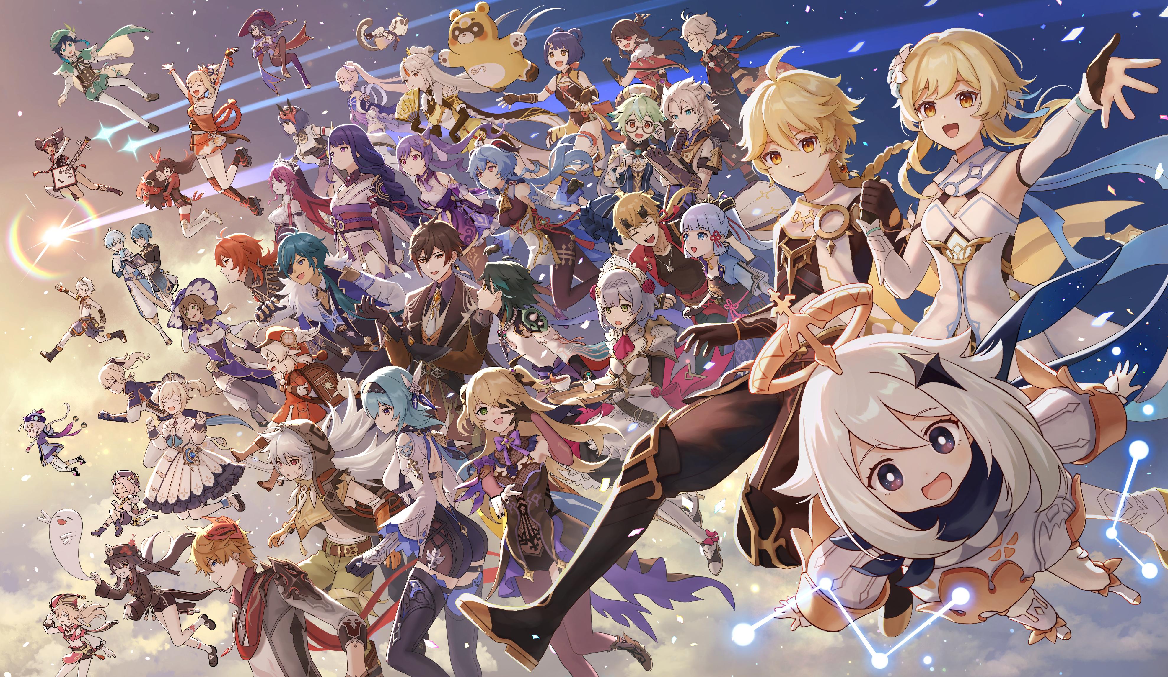 分享一些原神的高清壁纸 知乎