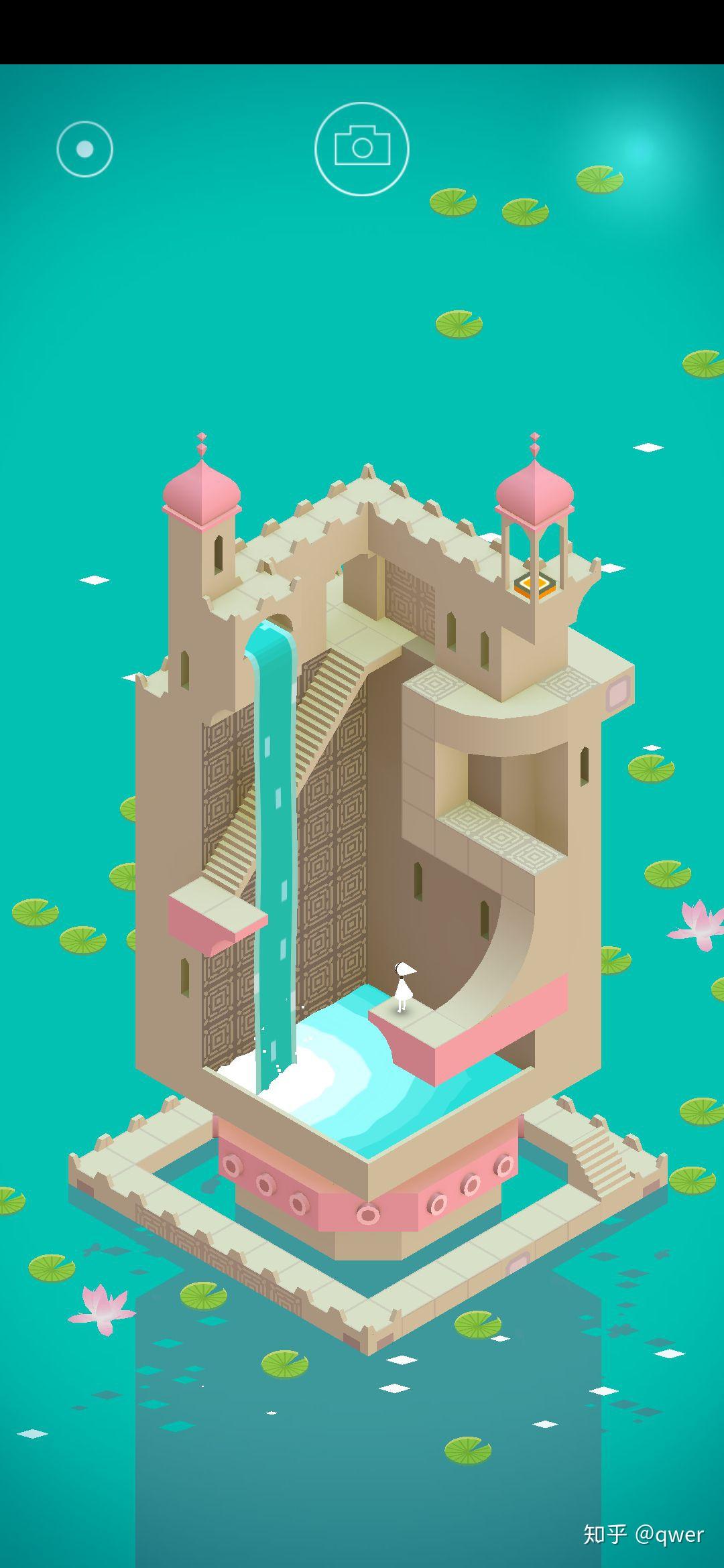 纪念碑谷内购版第四关水宫怎么玩啊