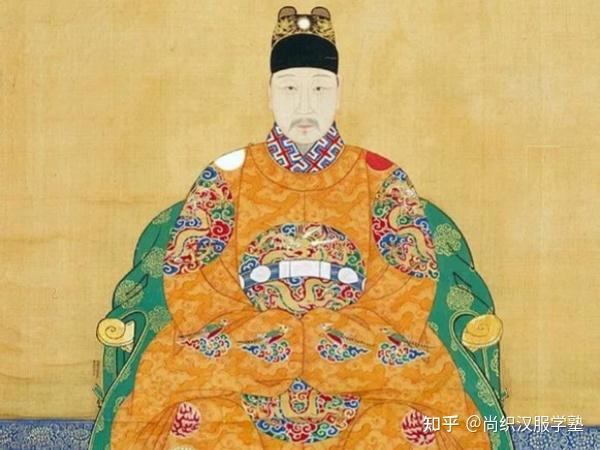 尚织汉服:明代皇室风采,衮龙袍 - 知乎