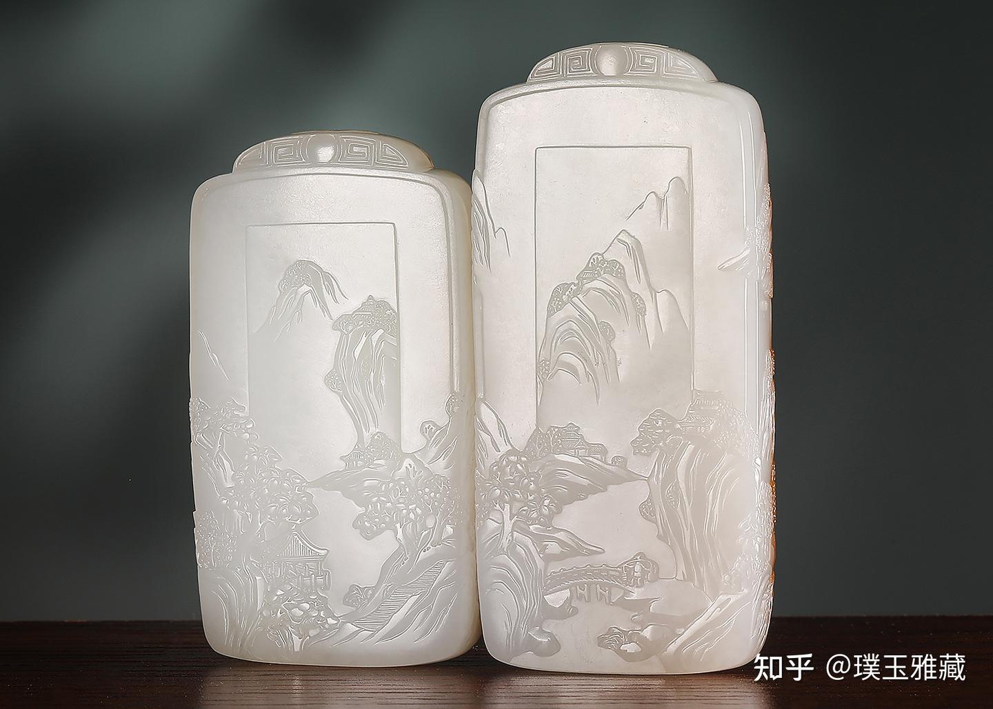 和田玉山水文人玉牌：方寸之间，凝缩大千世界，意蕴溢于玉器之外- 知乎