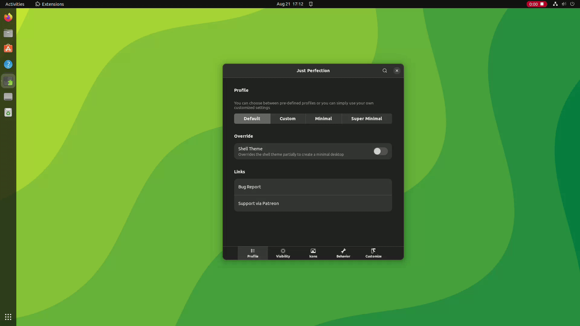 使用 Just Perfection 扩展定制 GNOME | Linux 中国 - 知乎