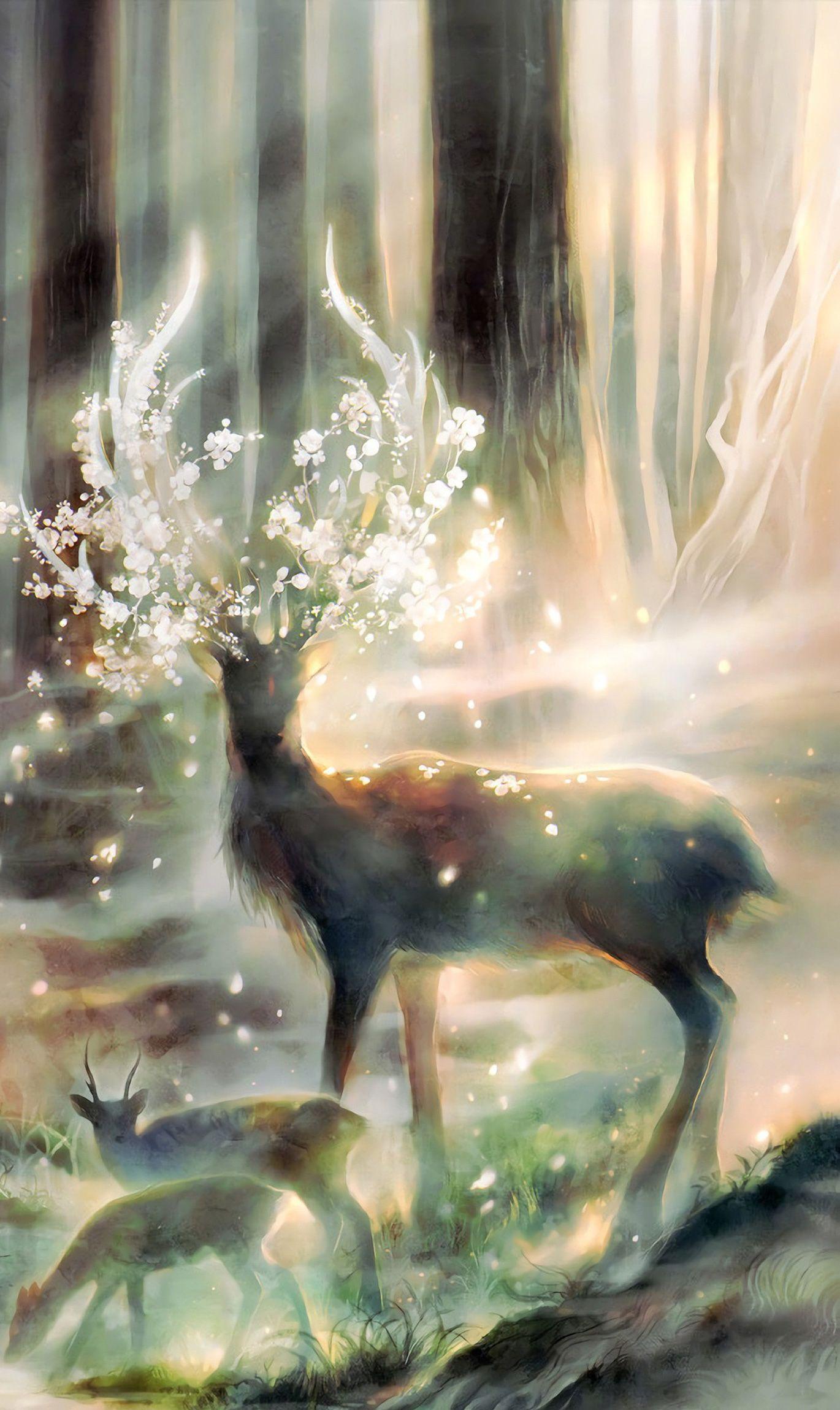 有什么充满仙气的手机壁纸嘛