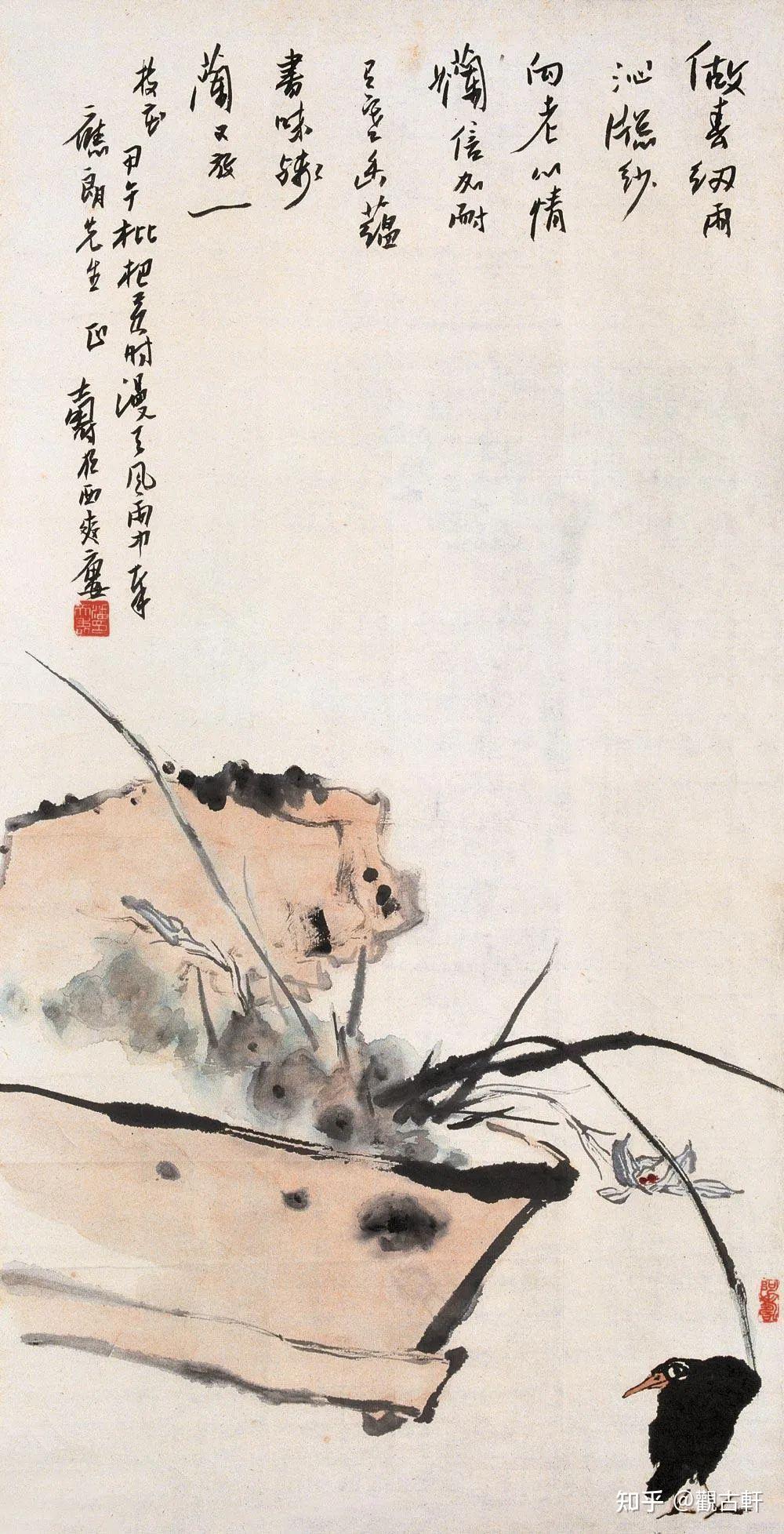 梅墨生：潘天寿的画里，有一股温馨的古意- 知乎