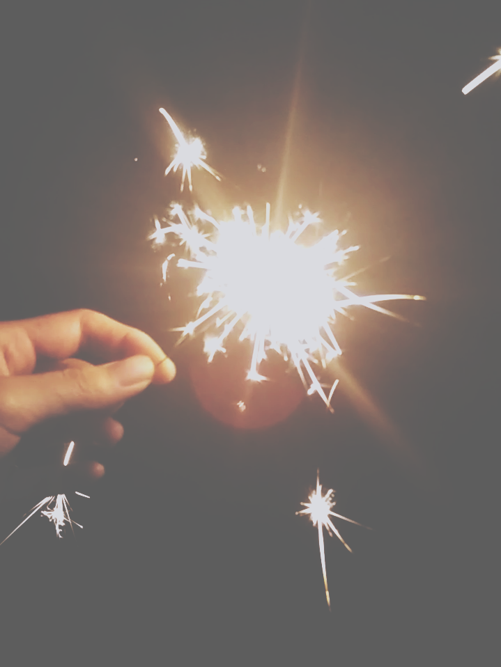 如何拍出好看的手拿小烟花的照片