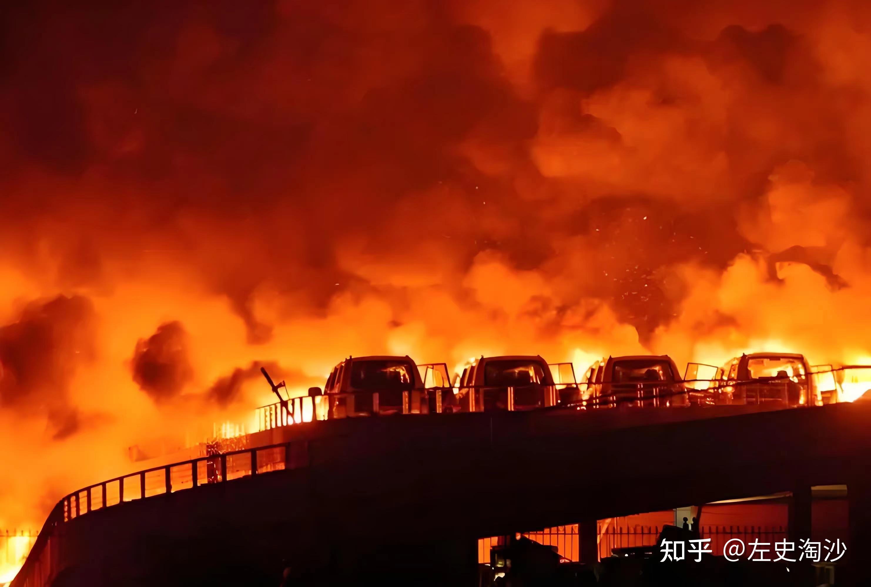 秒,位于天津市滨海新区天津港的瑞海公司危险品仓库发生火灾爆炸事故