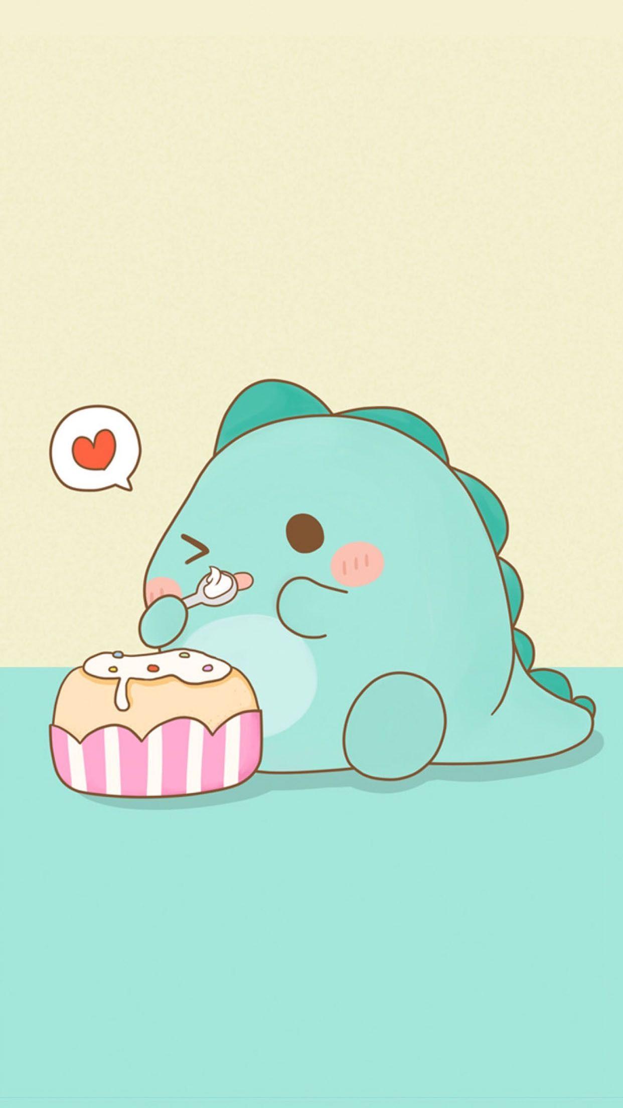 有没有卡通小恐龙的壁纸或头像