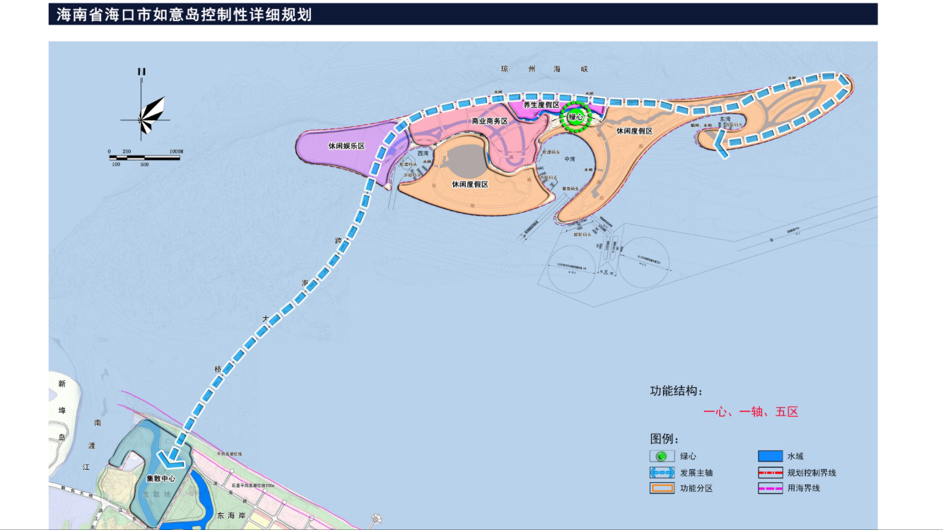 如何评价如意岛跨海大桥从桥的功能上看可支持有轨电车运输是否意味着