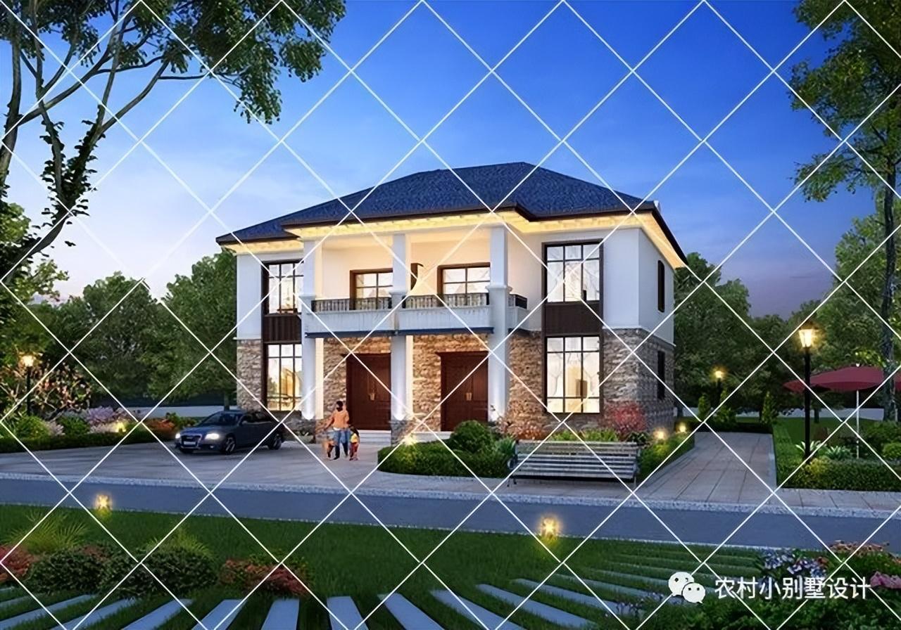 兄弟双拼别墅怎么建比较划算,24套农村双拼自建房别墅省钱又有面子 - 知乎