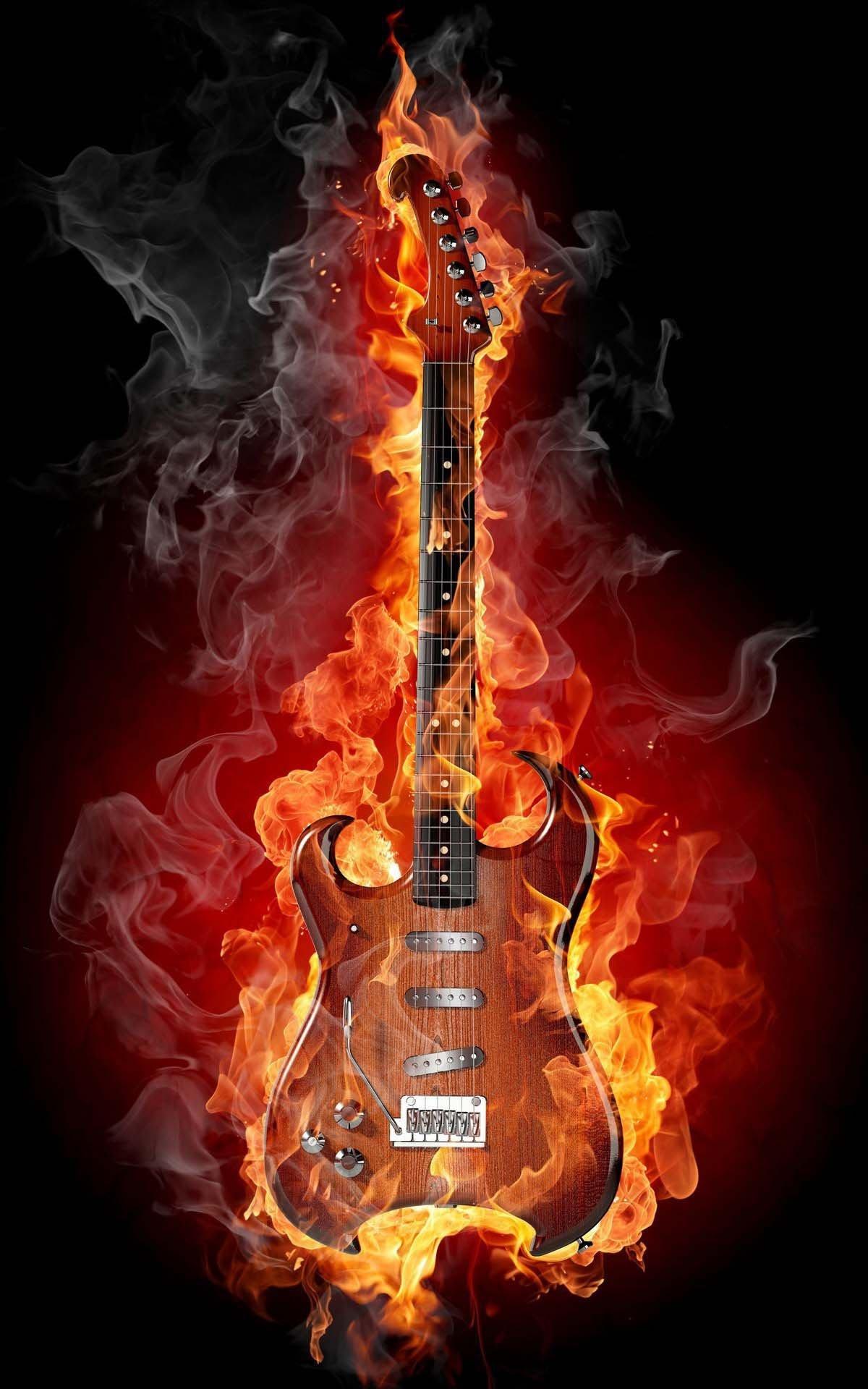 有什么摇滚风格的手机壁纸吗