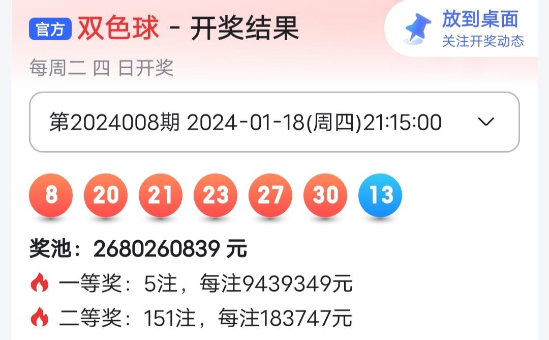 有神秘人给一注双色球让我上岸吗?