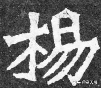 “杨” 姓的由来和汉字书法演变「书品百家姓」 - 知乎